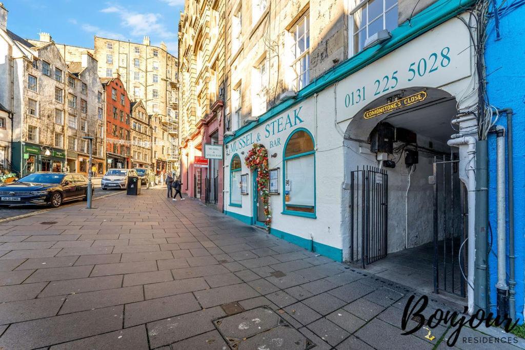 Spacious 2Br-1Ba - Grassmarket - Free Parking By Bonjour Residences 爱丁堡 外观 照片
