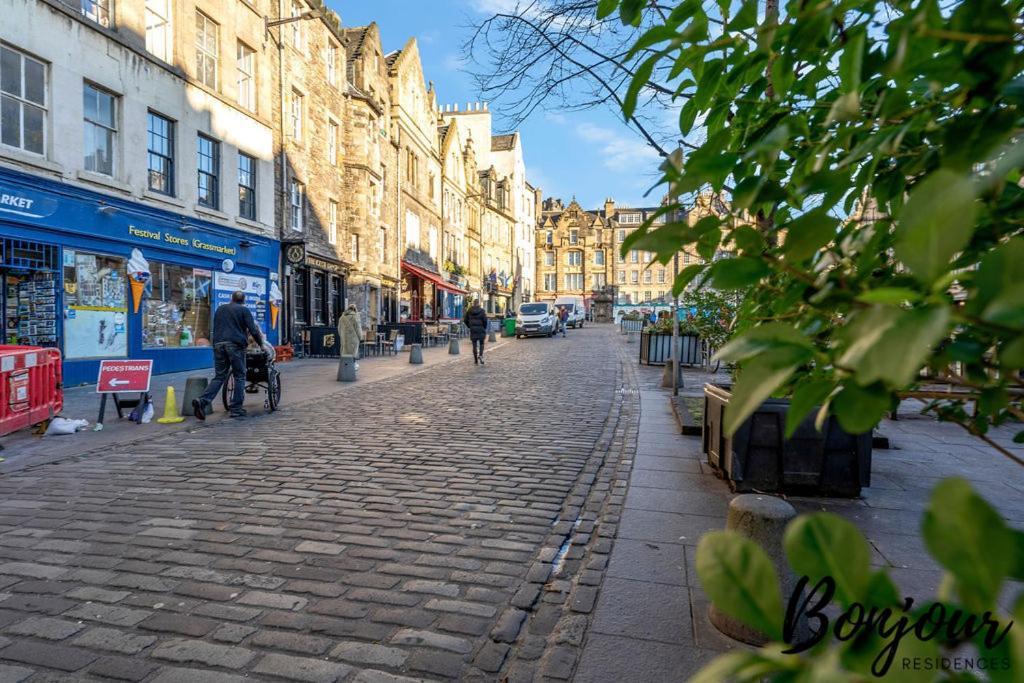 Spacious 2Br-1Ba - Grassmarket - Free Parking By Bonjour Residences 爱丁堡 外观 照片